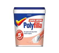 HOCHSTE® Polycell Quick Drying Polyfilla, Easy-To-Apply, Perfect For Filling Cracks, Holes, Gaps In Plaster, Wood, Interior And Exterior Wall Repair, Multipurpose use, (White, 1kg)