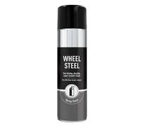 HOCHSTE®Primer Spray Paint, Fast Drying, Multi-Surface Primer, Strong Adhesion, Smooth Even Finish, Undercoat for Metal, Wood, Plastic, Base Coat for Automotive, DIY (Wheel Steel, 500ml, 1Pcs)
