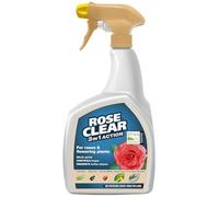 HOCHSTE® Rose Clear 3-in-1 Ready to Use Spray, Controls Blackspot, Rust & Mildew, Fungicide, Insecticide & Acaricide for Roses & Ornamental Plants, Fast-Acting Garden Pest, 800ml