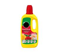HOCHSTE® Rose & Shrub Concentrated Liquid Plant Food, Effective in Improving Plant Health and Growth, Improves the Quality & Colour of Blooms, Indoor and Outdoor Use, 800ml