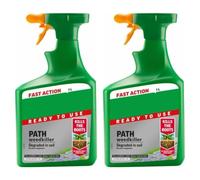 HOCHSTE Roundup Tough Systemic Weedkiller (Pack of 2 (1Litre))