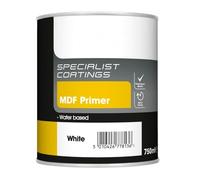 HOCHSTE® Specialist Coatings MDF Primer, Professional Quality, Water-Based White Primer for MDF Surfaces, Quick Drying, Strong Adhesion, Smooth Finish, 750ml