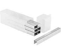 HOCHSTE Stanley Staples 12mm Type G Heavy Duty Staple Gun Refills 1000 Staples 1 Pack TRA708T Sharpshooter Silver - 1 Pack