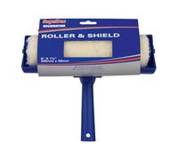 HOCHSTE® SupaDec Decorator Roller & Shield, Professional Painting Tool, Seamless Finishes, Lightweight and Durable, Efficient and Reliable, 9-Inch