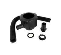 HOCHSTE® Ward Water Butt Rain Diverter Kit, Includes Hose, Lid, Washer, Connector, Easy Install for Rainwater Collection, Fits 68mm Round & 65mm Square Downpipes