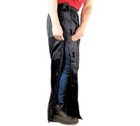 HOCK Unisex rain trousers for easy entry, with 2-way zip and breathable, extremely waterproof (10,000 mm hydrostatic head), men's and women's rain trousers