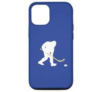 Hockey BigFoot Holding Hockey Stick Case for iPhone 12/12 Pro