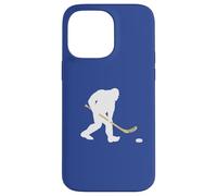 Hockey BigFoot Holding Hockey Stick Case for iPhone 14 Pro Max