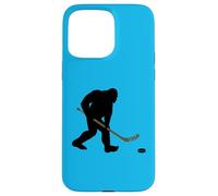 Hockey BigFoot Holding Hockey Stick Case for iPhone 15 Pro Max