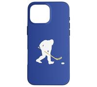 Hockey BigFoot Holding Hockey Stick Case for iPhone 16 Pro Max