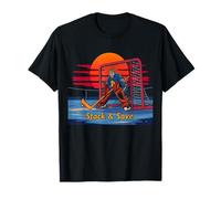 Hockey Bitcoins Ice Arena Power Goal Goalie Slapshot Bitcoin T-Shirt