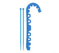 Hockey Blade Guard, Plastic Rod End Protector 30x10cm Multi-Colour for Ice Hockey Pole Blade Storage Transport(Blue)