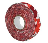 Hockey Cloth Tape for Ice Sports 2.5cm Width Sock Wrap for Tennis And Baseball, Red Camo