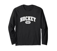 Hockey Dad ice Hockey Fan Field Hockey Sports Father's Day Long Sleeve T-Shirt