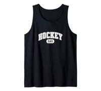 Hockey Dad ice Hockey Fan Field Hockey Sports Father's Day Tank Top