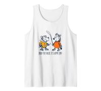 Hockey Drop the Puck, It's Game on! Tank Top