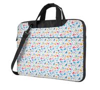 Hockey Elements Creative Patterned Print Stylish Portable Laptop Bag Shoulder Briefcase Commuting Gifting Casual Business