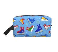 Hockey Elements Creative Patterned Storage Bag Toiletry Bag Cosmetic Bag Stationery Bag Travel Bag Daily Storage Bag