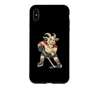Hockey Enforcer Goat Missing Tooth Men Women Case for iPhone XS Max