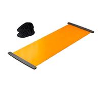 Hockey Exercise Slide Board With 1 Pair Shoe Covers 200x50cm Lightweight Waterproof Multifunctional Exerciser Training Equipment For Kids Youth Home Gym Travel Workout Fitness Yoga Party Floor Daily