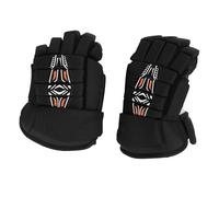 Hockey Gloves for Men, Hockey Stuff with Tough Leather Palm, Lightweight & Breathable, Protected with EVA Foam, Bent Thumbs Design, for Hockey, Roller Hockey (12inch)