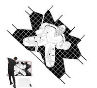 Hockey Goal Target - Shooter Training Net, Portable Practice Set | Heavy-Duty Goalie Target, Accuracy Improvement Tool, Street Hockey Training Aid for Kids Teens Adults Player Skill Development