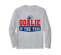 Hockey Goalie Helmet Sports Award Look Long Sleeve T-Shirt