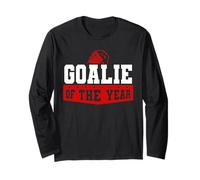 Hockey Goalie Helmet Sports Award Look Long Sleeve T-Shirt