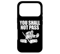 Hockey Goalie You Shall Not Pass Case for iPhone 17 Pro