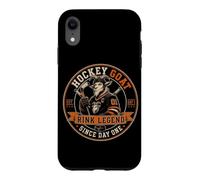 Hockey Goat Rink Legend Since Day One Player Case for iPhone XR