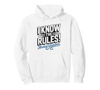 Hockey Grandma Knows Rules Better Than Ref Funny Grandmother Pullover Hoodie