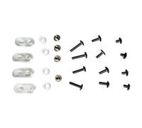 Hockey Helmet Visor Screws Accessories Kit with Washers Nuts Universal Repair Set for Ice Hockey Protective Gear Replacement