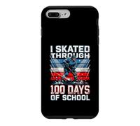 Hockey I Skated Through 100 Days Of School Case for iPhone 7 Plus/8 Plus