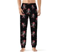 Hockey Is Life Men's Pajama Pants Lightweight Pjs Bottoms Lounge Pants Sleepwear Soft