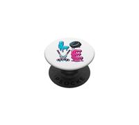 Hockey Love Dripping Puck Sticks Player Graphic PopSockets Adhesive PopGrip