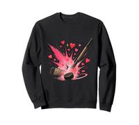 Hockey Love Heart Slap Shot Sweatshirt