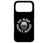 Hockey Player Daily Grind Helmet Graphic Case for iPhone 17 Pro Max