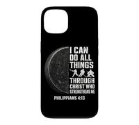 Hockey Player I Can Do All Things Through Christ Case for iPhone 13