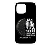 Hockey Player I Can Do All Things Through Christ Case for iPhone 13 Pro Max