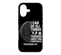 Hockey Player I Can Do All Things Through Christ Case for iPhone 17