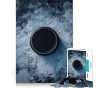 Hockey Puck on Ice Jigsaw 1000 Pieces for Teenagers Brain Exercise Clean Joint Home Activity Night Fun (50x75cm)