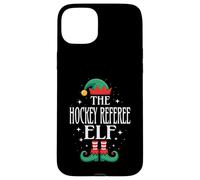 Hockey Referee Elf Job Title Funny Christmas Matching Xmas Case for iPhone 15 Plus