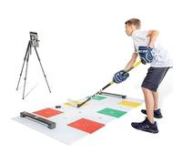 Hockey Revolution My Puzzle Systems, Professional Training Flooring Tiles, Practice Trainer Set with Passers, Symbols, and Free Mobile App, Improve Stickhandling, Reaction Time, Shooting, Passing