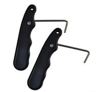 Hockey Skate Accessories 2 Pack Lace Tighteners for Reliable Performance on the Ice or Rink (2pc Red)