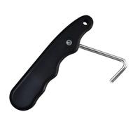 Hockey Skate Tights Ner, Hockey Race Tightening Tool | Hockey Skate Tightener Portable Race Puller Stainless Steel Hockey Lace Trainer | Anti-Slip Handle Folding Ice Roller Accessories Figure Skating