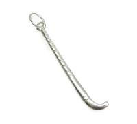 Hockey stick sterling silver charm .925 x 1 sports sticks charms