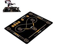 Hockey Training Mat - Diatomaceous Earth 2.5mm Non Slip | Stain & Wear Resistant | Shock Absorbing Mat for American Leg Game Thickened Equipment