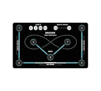 Hockey Training Mat - High Density Material Construction Stable Support Portable Training Equipment Accurate Stick Control | For Beginners Passionate Professi