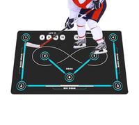 Hockey Training Mat - Skill Practice, Dribbling Control Panel | Advanced Stickhandling Practice Training System, Large Traction Control Athletic Development Board For Elite Youth Athl