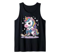 Hockey Unicorn Ice Hockey Cute Funny Girls Winter Sport Tank Top